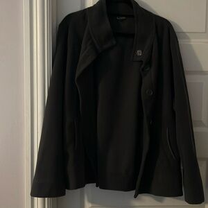 Button up fleece coat